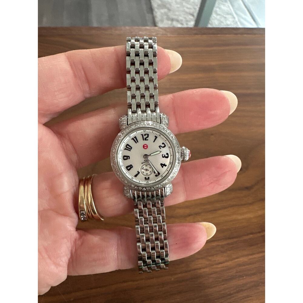 Michele CSX Petite Stainless Steel Watch